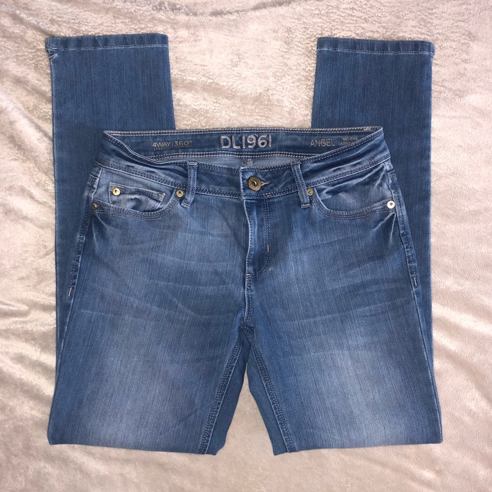 DL 1961 Angel Mid-Rise Skinny Ankle
